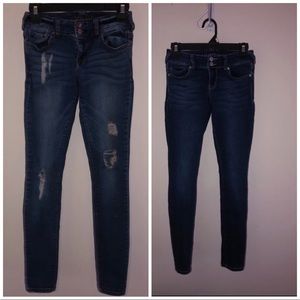 2 vanity Sz. 26 bundled skinny jeans